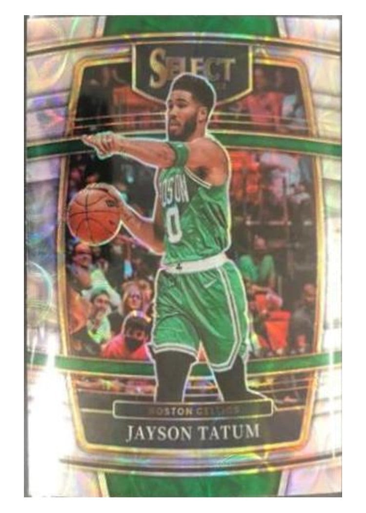 2021-22 Panini Select Base Set Jayson Tatum #77 card