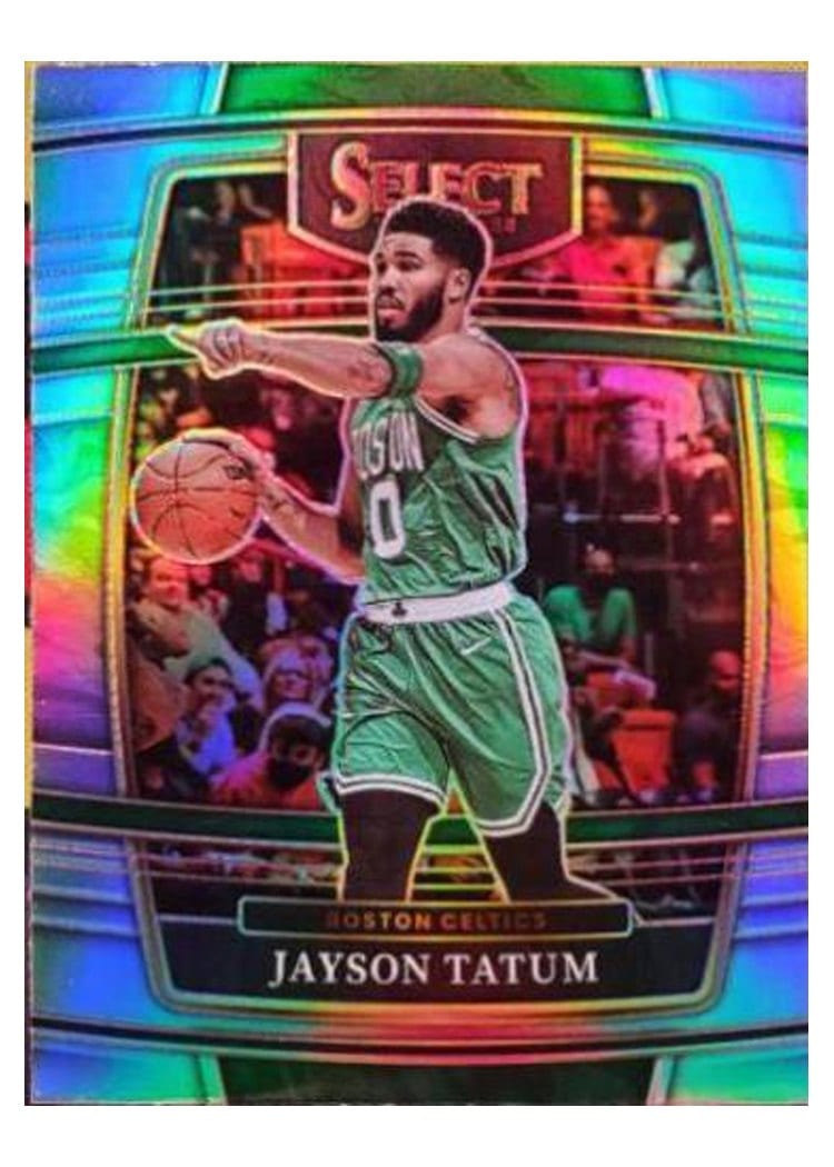 2021-22 Panini Select Base Set Jayson Tatum #77 card
