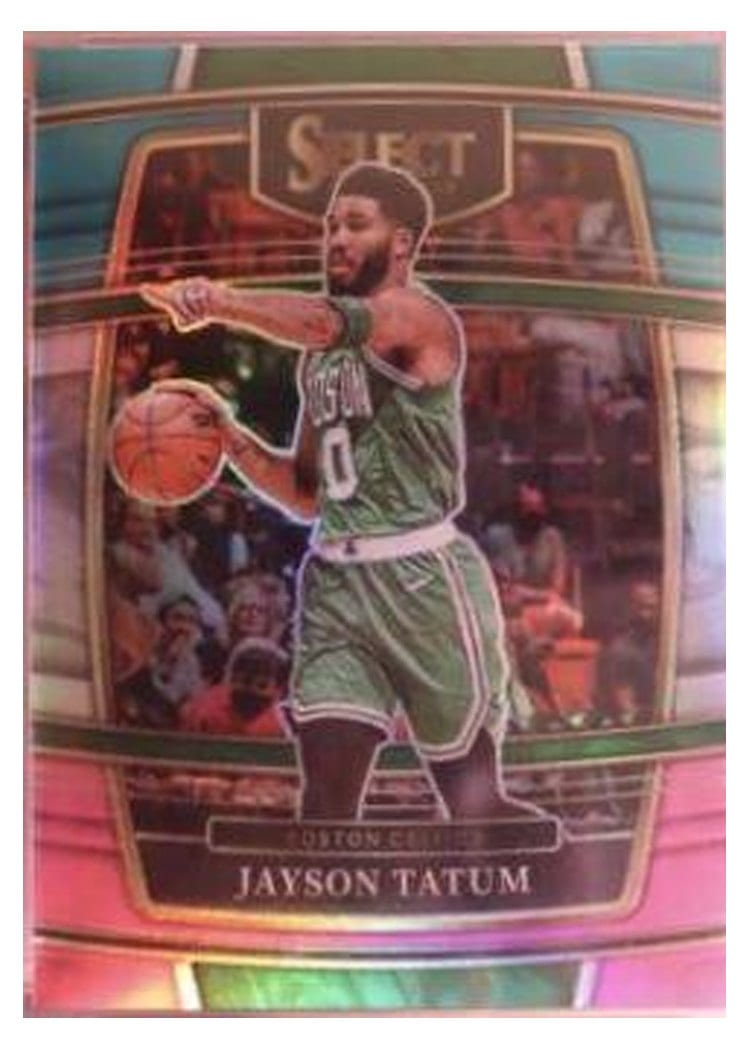 2021-22 Panini Select Base Set Jayson Tatum #77 card