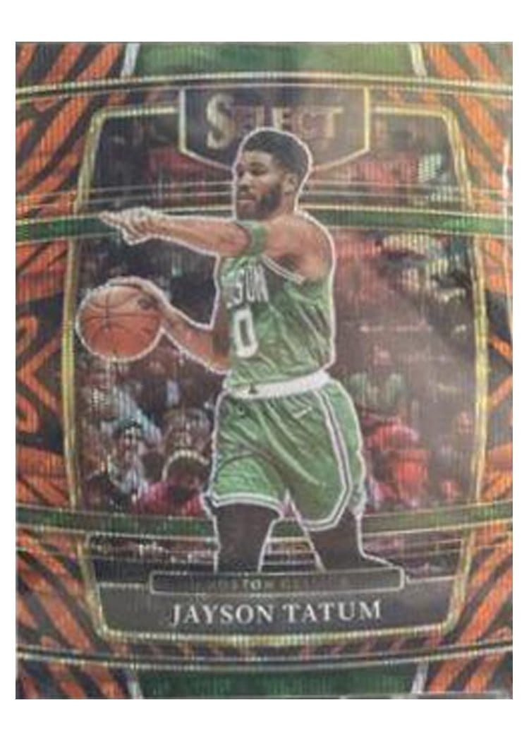 2021-22 Panini Select Base Set Jayson Tatum #77 card