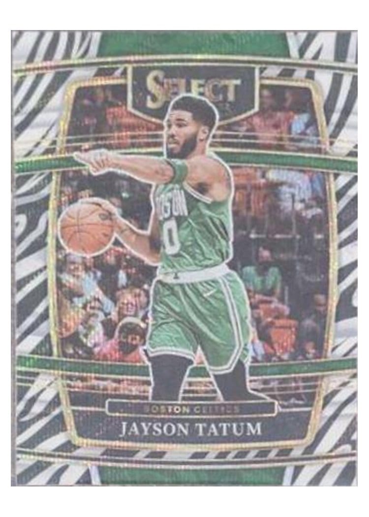2021-22 Panini Select Base Set Jayson Tatum #77 card