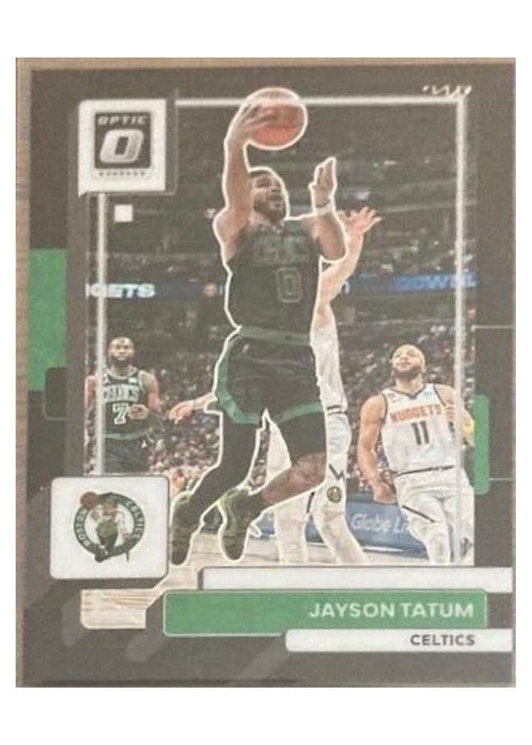2022-23 Donruss Optic Base Set Jayson Tatum #8 card