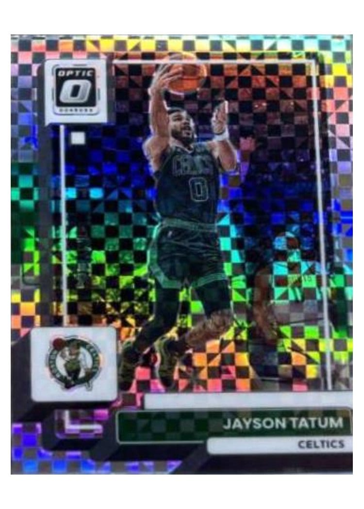 2022-23 Donruss Optic Base Set Jayson Tatum #8 card
