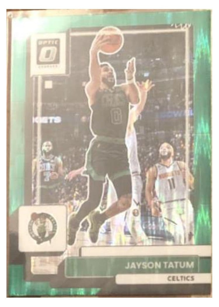 2022-23 Donruss Optic Base Set Jayson Tatum #8 card