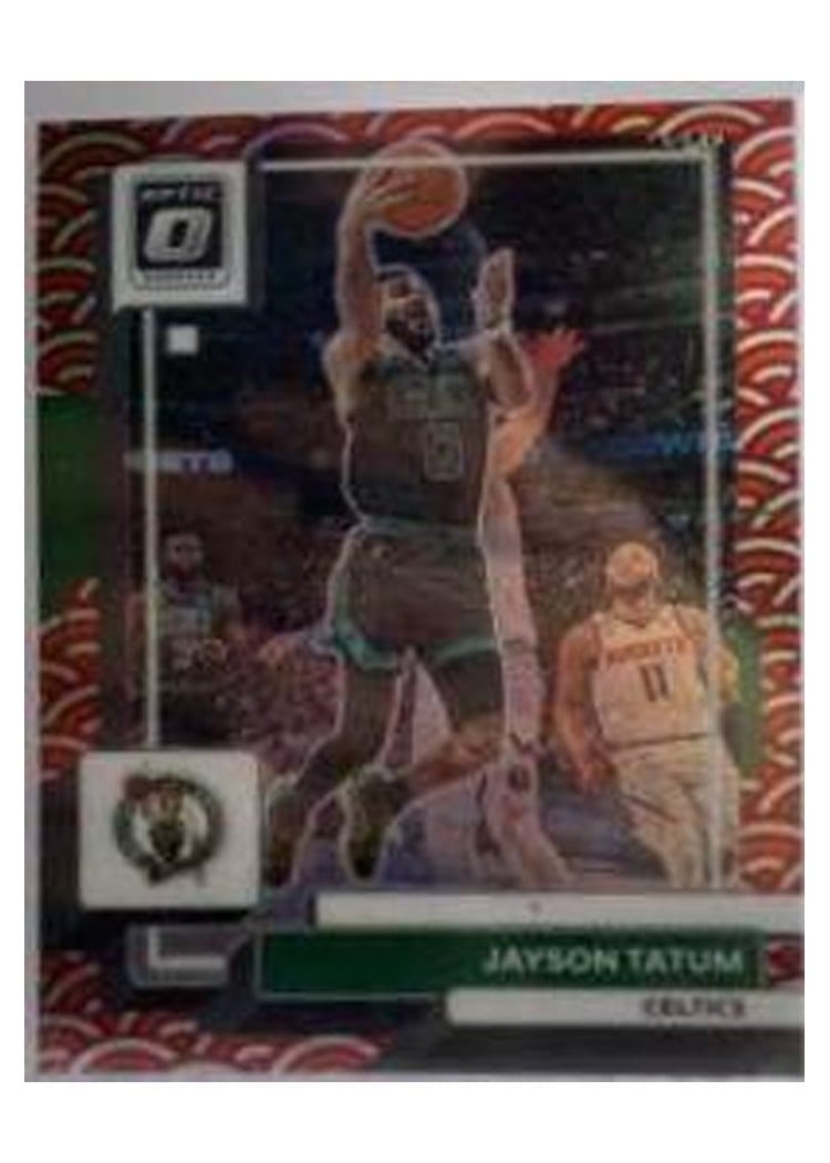 2022-23 Donruss Optic Base Set Jayson Tatum #8 card