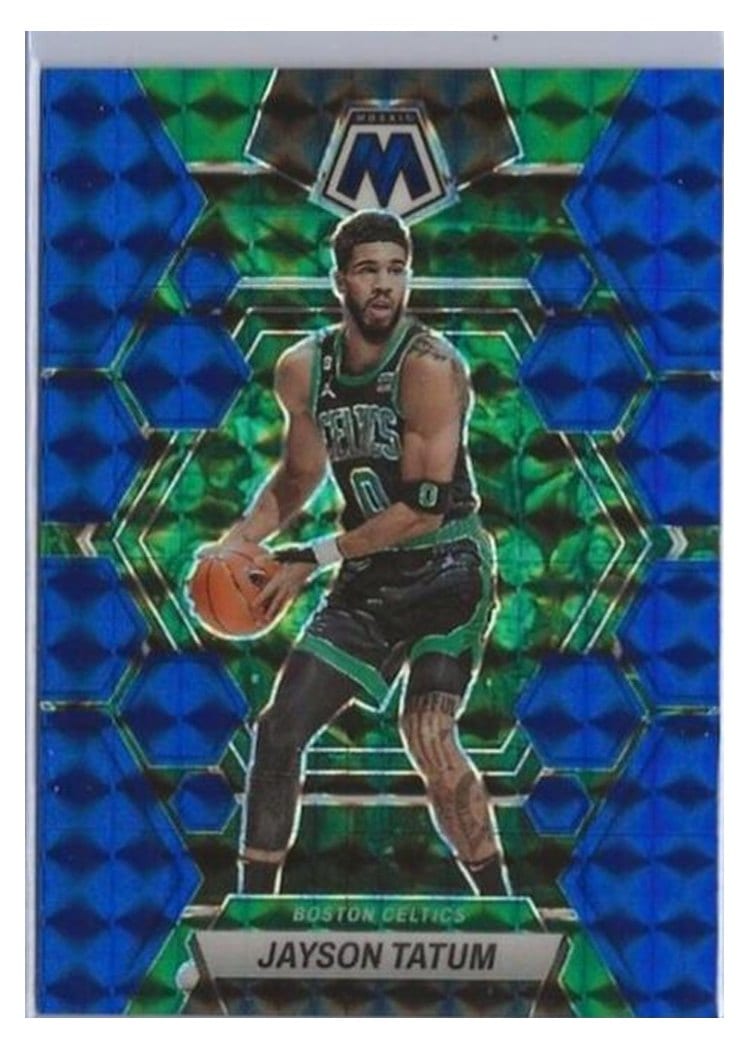 2022-23 Panini Mosaic Base Set Jayson Tatum #31 card