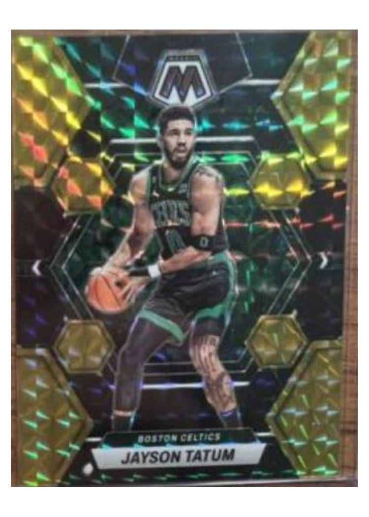 2022-23 Panini Mosaic Base Set Jayson Tatum #31 card