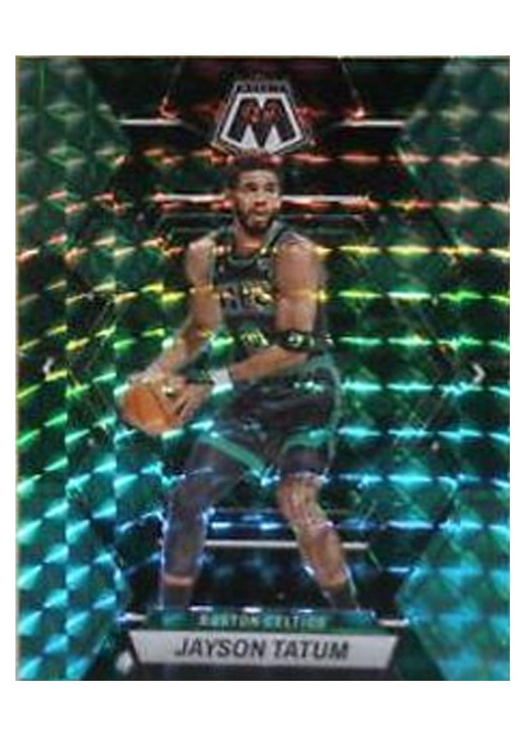 2022-23 Panini Mosaic Base Set Jayson Tatum #31 card