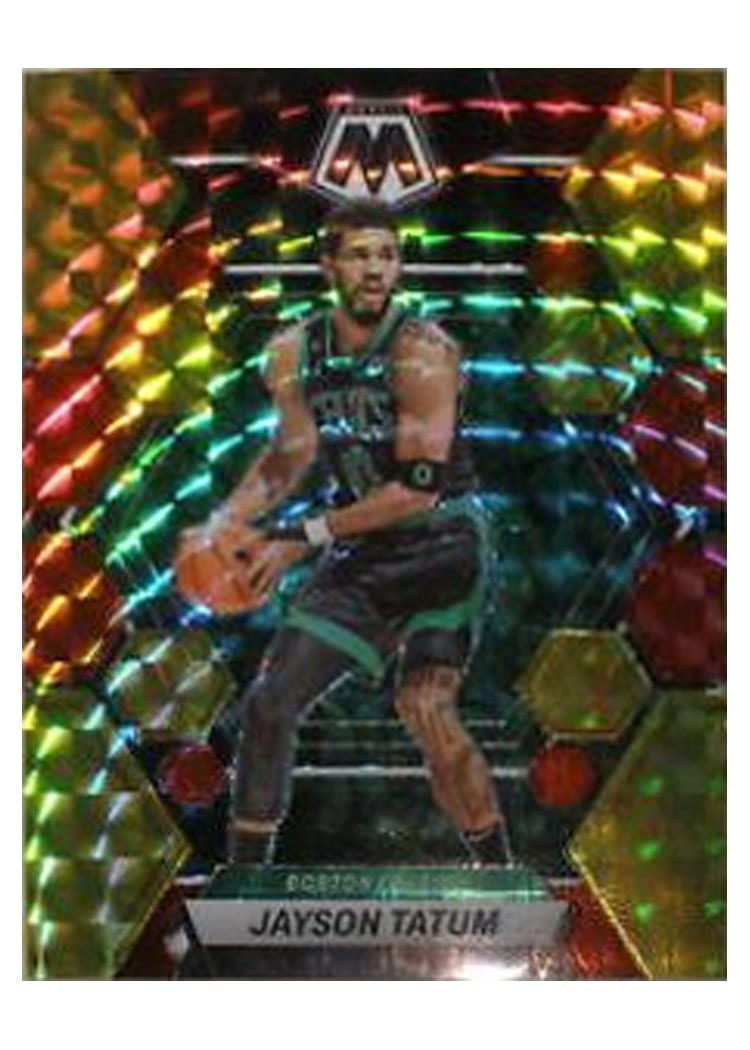 2022-23 Panini Mosaic Base Set Jayson Tatum #31 card