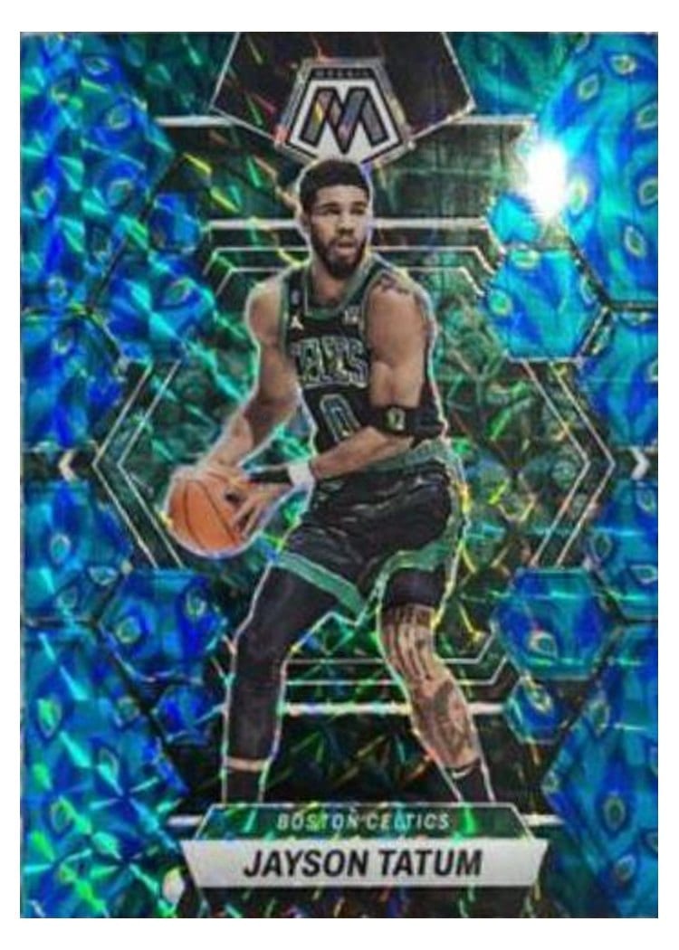 2022-23 Panini Mosaic Base Set Jayson Tatum #31 card