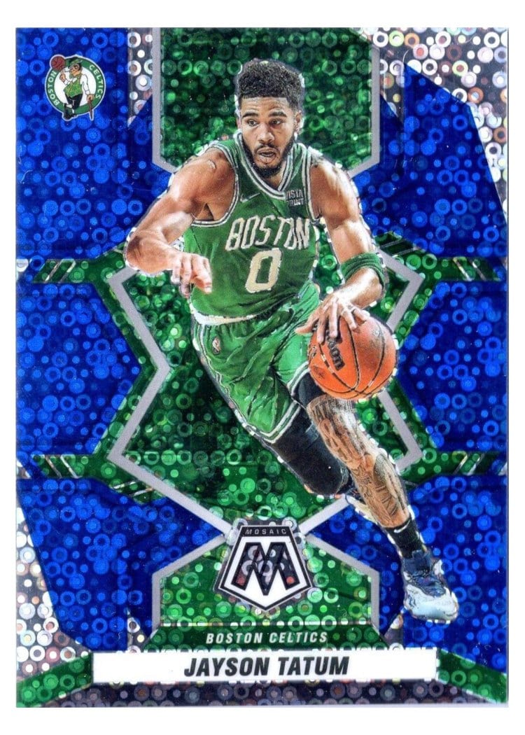 2022-23 Panini Mosaic Base Set Jayson Tatum #31 card