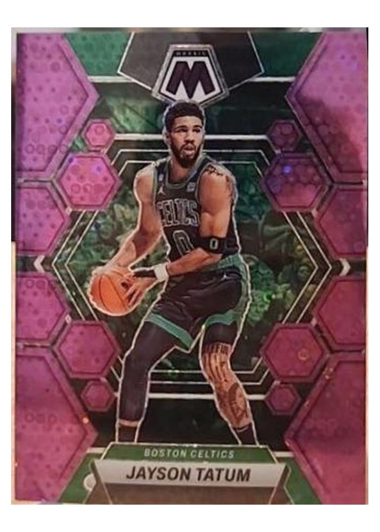 2022-23 Panini Mosaic Base Set Jayson Tatum #31 card