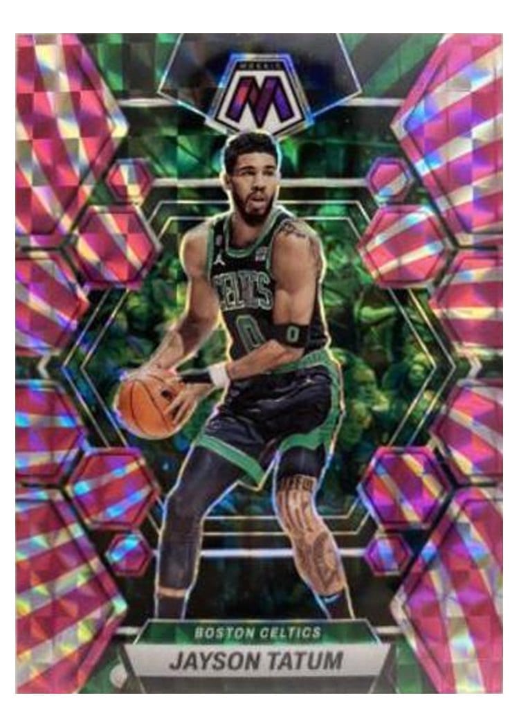 2022-23 Panini Mosaic Base Set Jayson Tatum #31 card