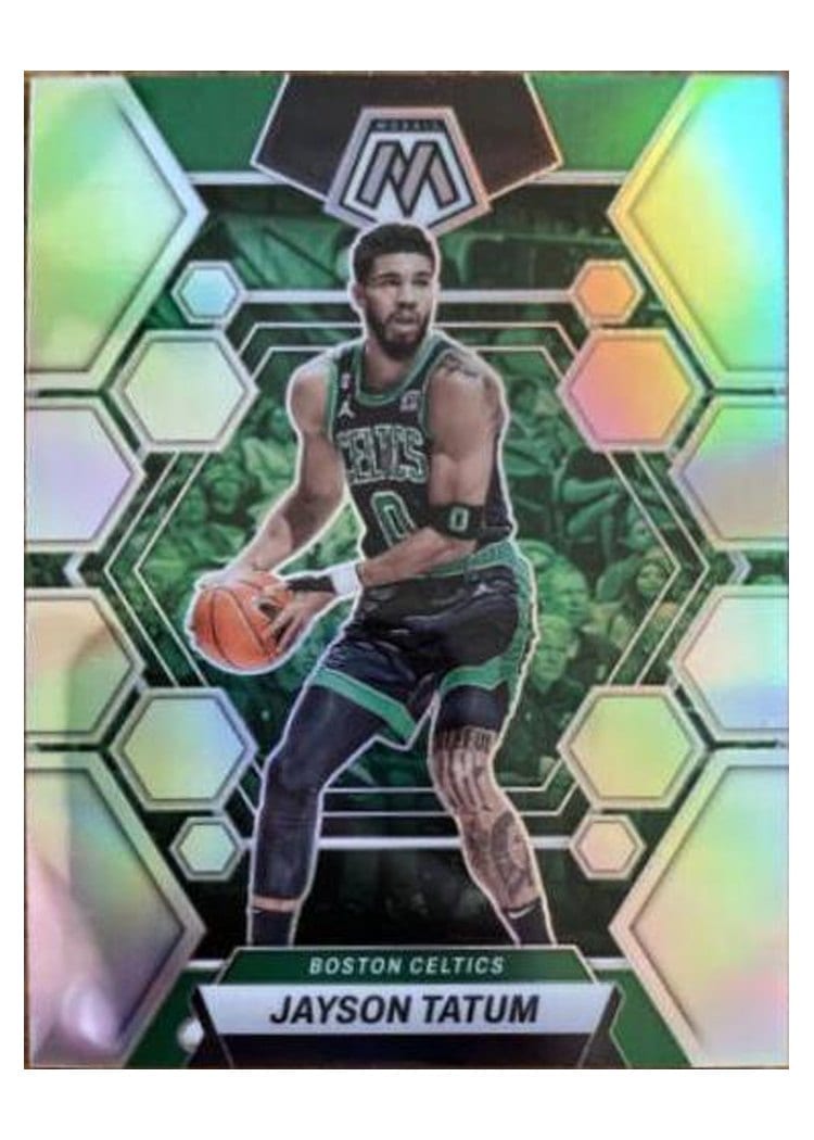 2022-23 Panini Mosaic Base Set Jayson Tatum #31 card