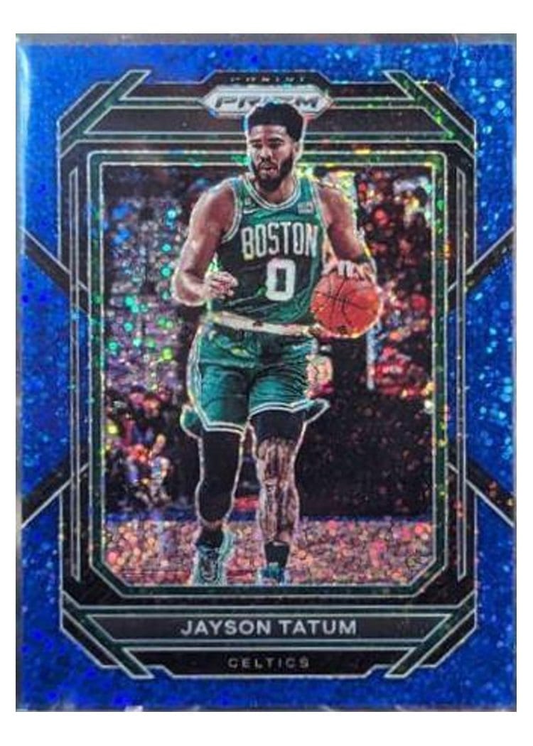 2022-23 Panini Prizm Base Set Jayson Tatum #17 card