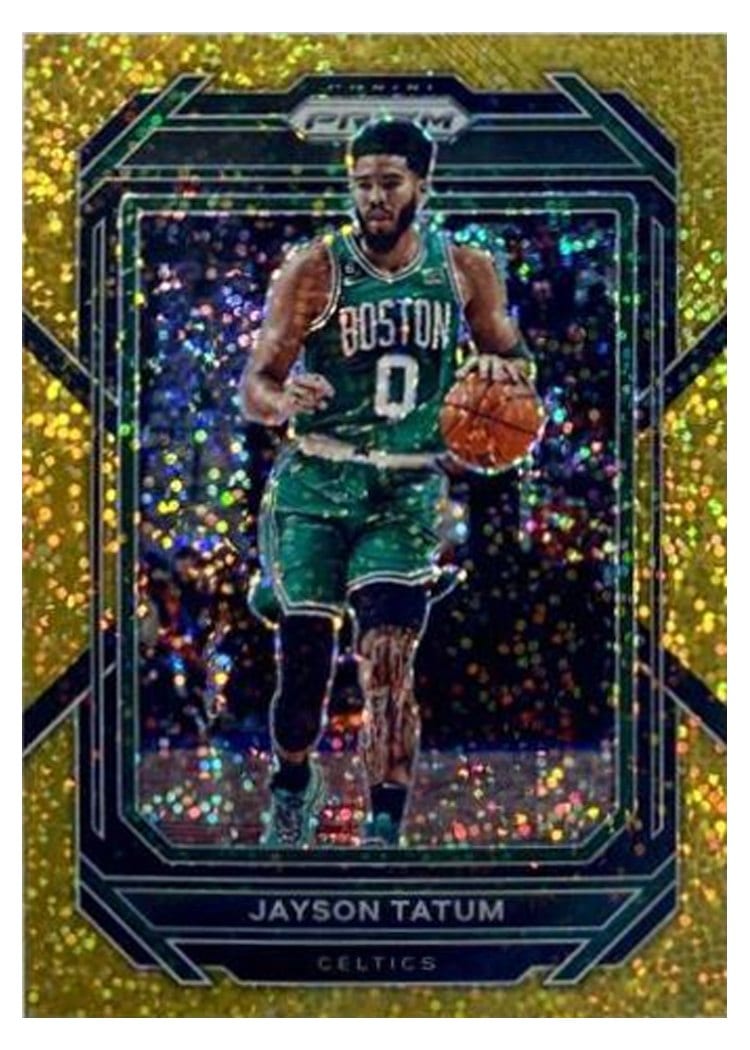 2022-23 Panini Prizm Base Set Jayson Tatum #17 card