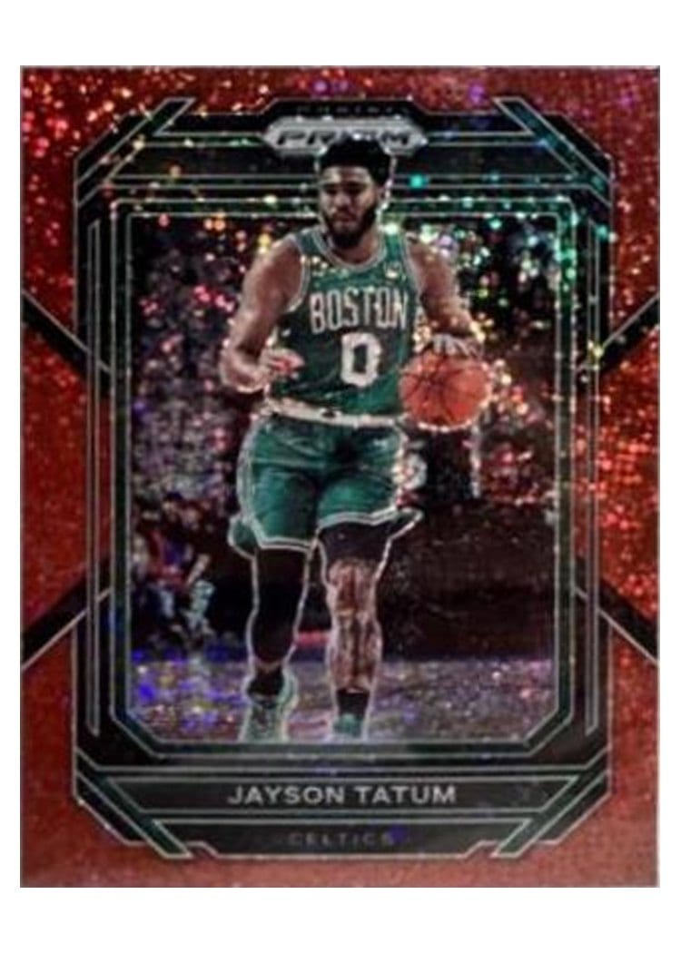 2022-23 Panini Prizm Base Set Jayson Tatum #17 card