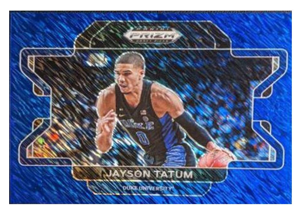 2022-23 Panini Prizm Base Set Jayson Tatum #17 card
