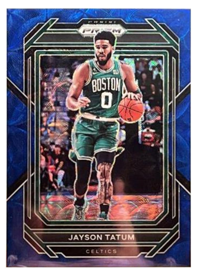 2022-23 Panini Prizm Base Set Jayson Tatum #17 card