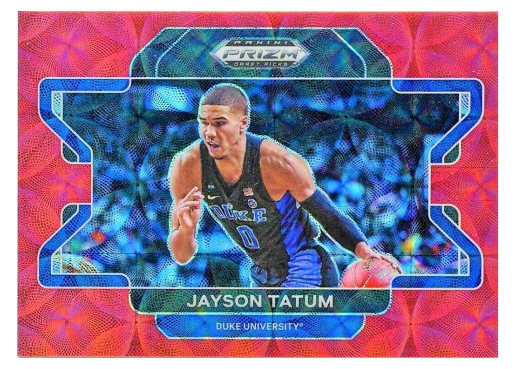 2022-23 Panini Prizm Base Set Jayson Tatum #17 card