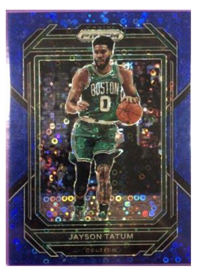 2022-23 Panini Prizm Base Set Jayson Tatum #17 card