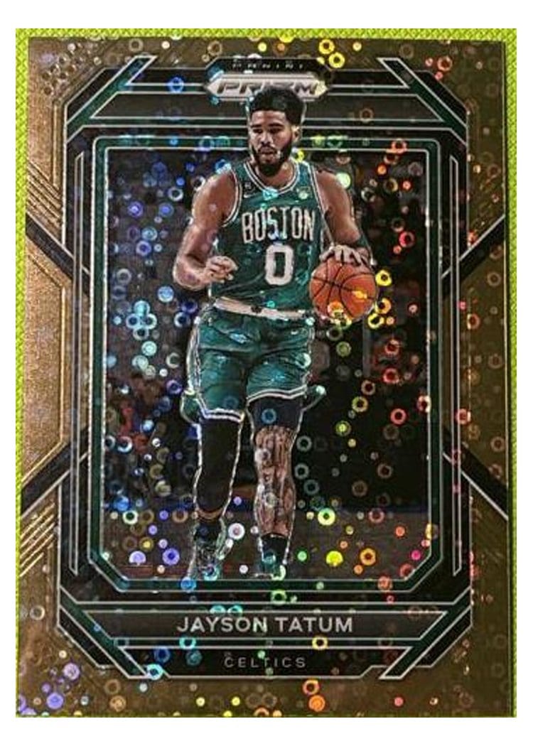 2022-23 Panini Prizm Base Set Jayson Tatum #17 card