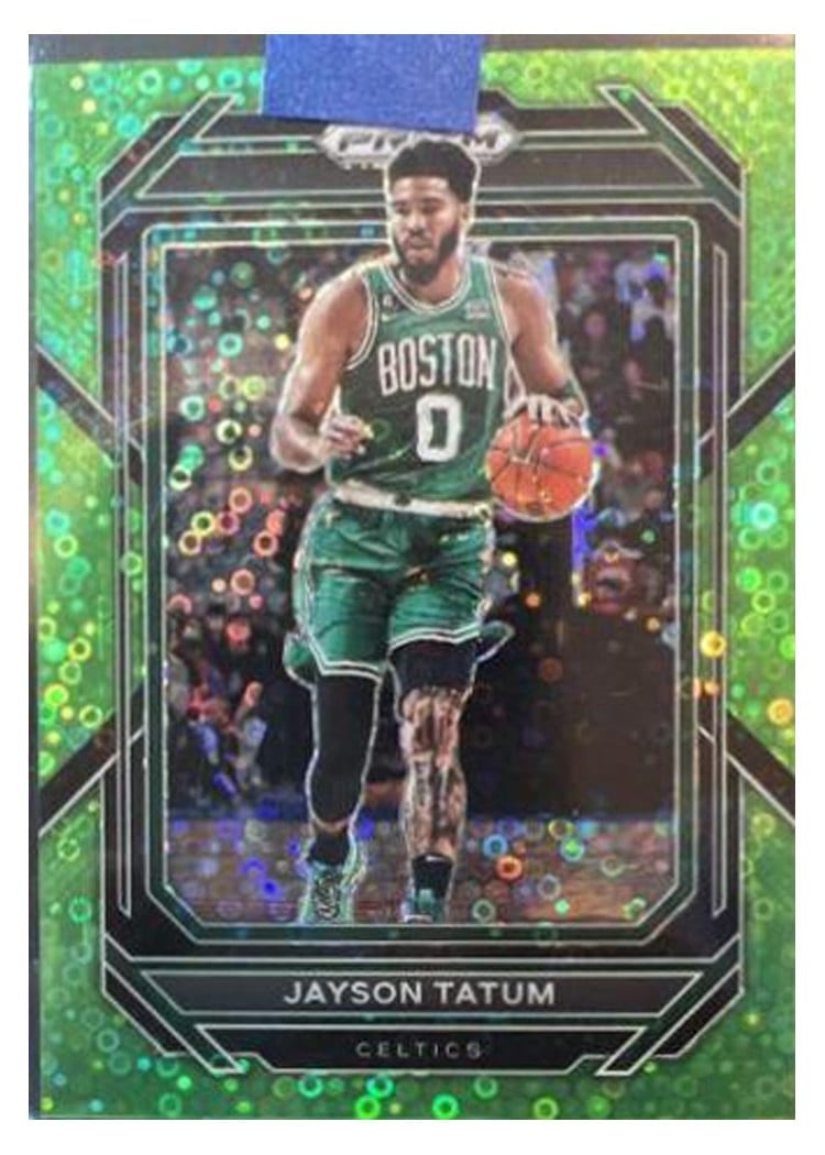 2022-23 Panini Prizm Base Set Jayson Tatum #17 card