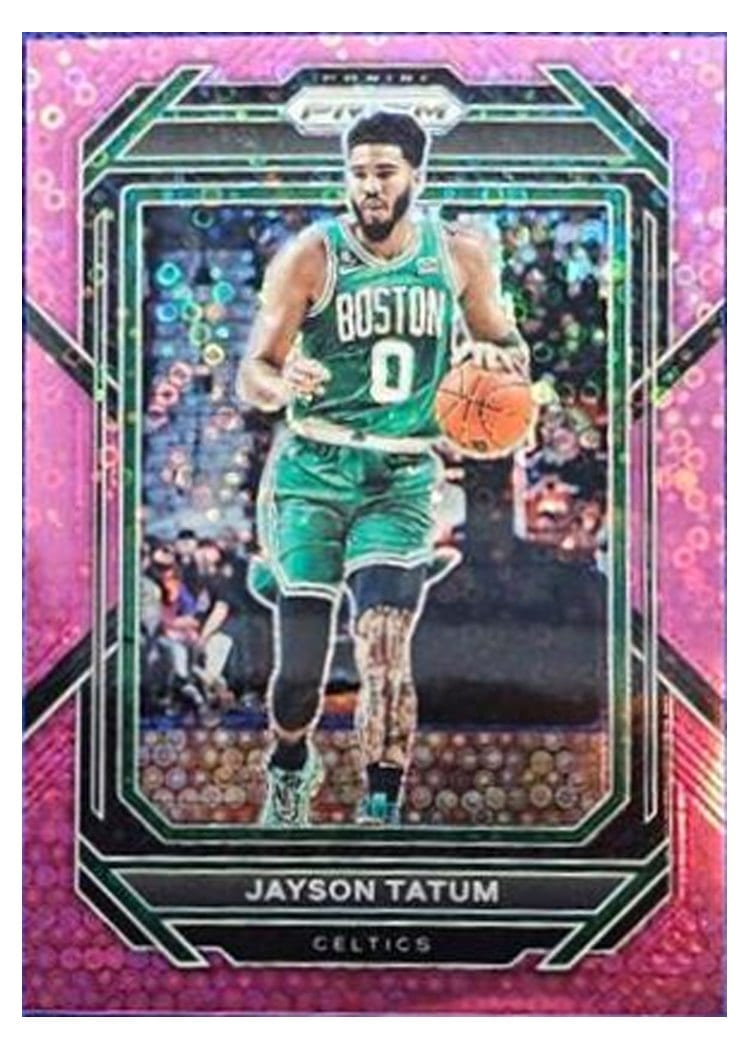 2022-23 Panini Prizm Base Set Jayson Tatum #17 card