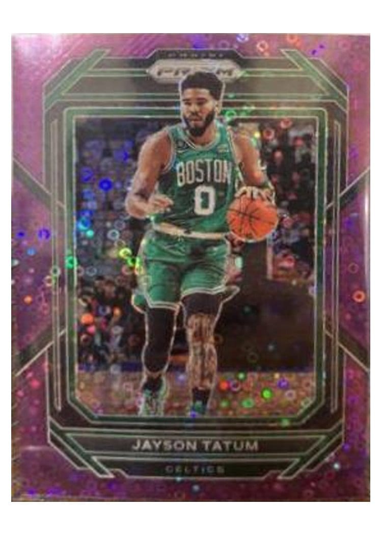 2022-23 Panini Prizm Base Set Jayson Tatum #17 card