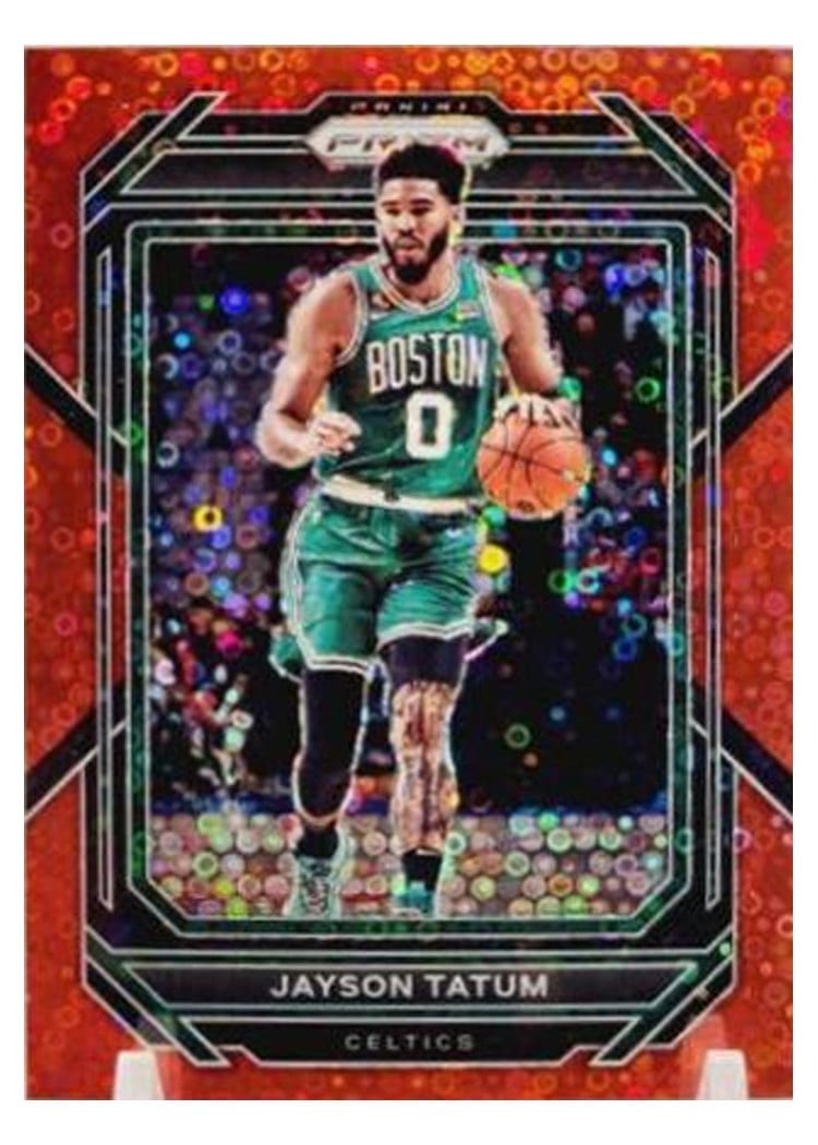 2022-23 Panini Prizm Base Set Jayson Tatum #17 card