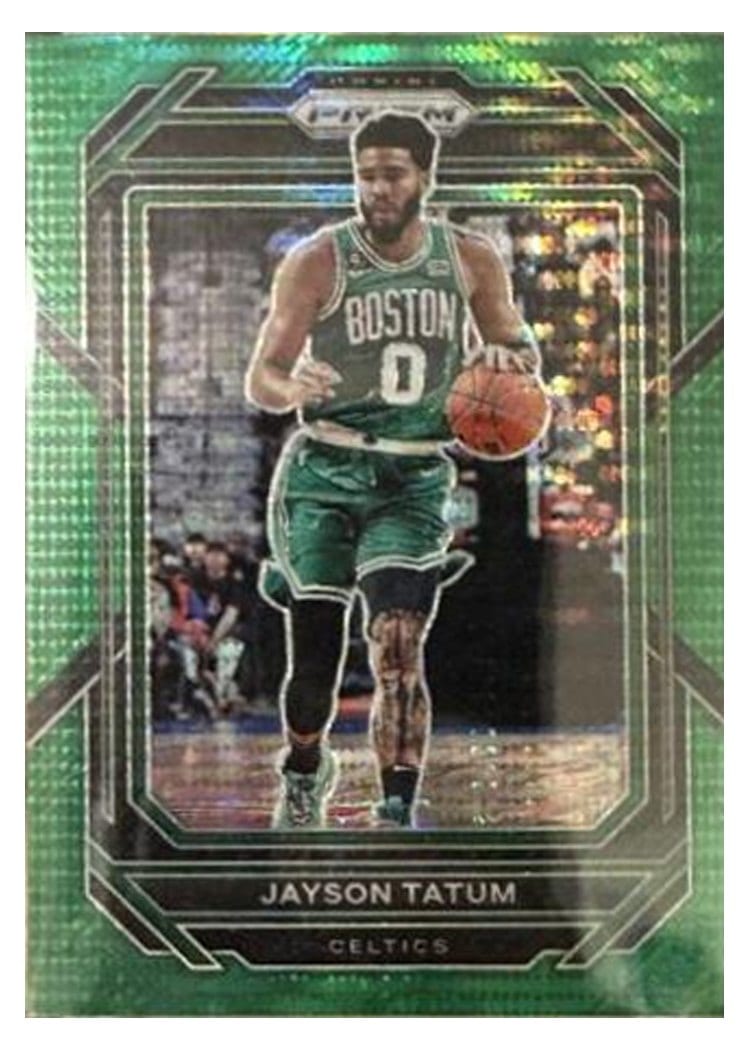 2022-23 Panini Prizm Base Set Jayson Tatum #17 card