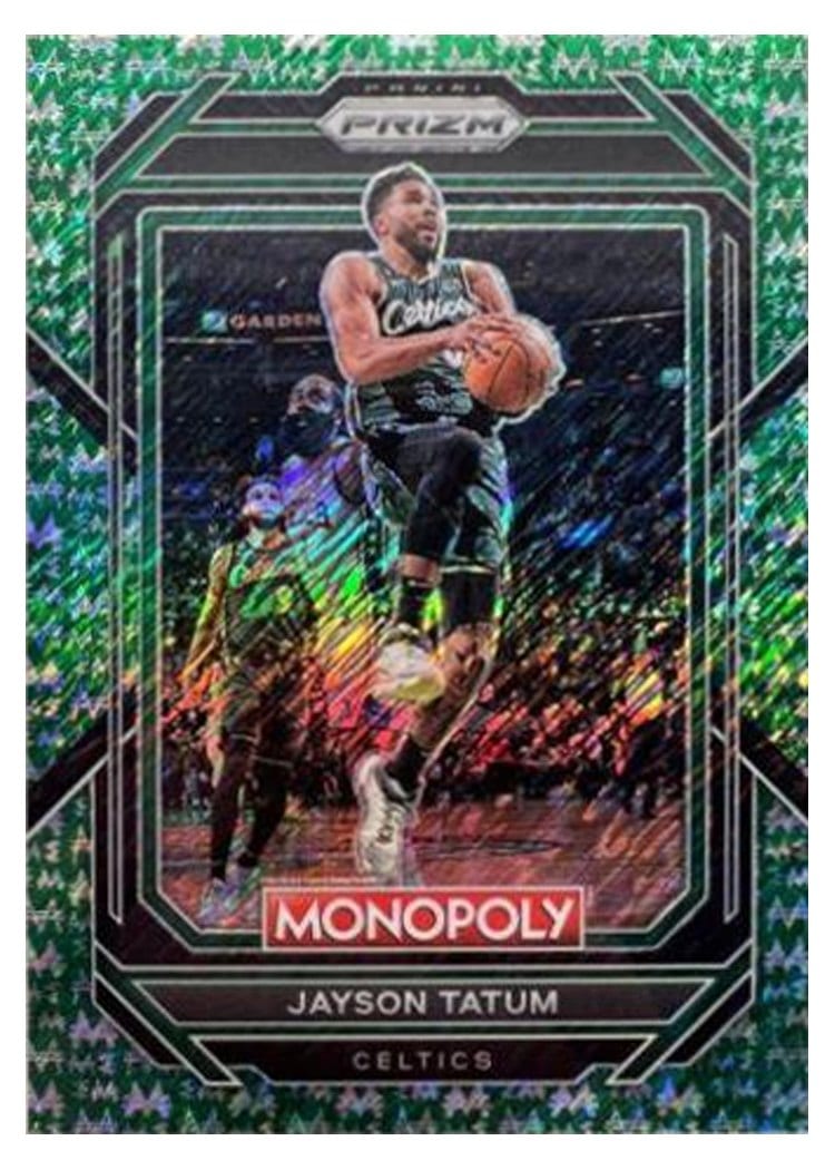 2022-23 Panini Prizm Base Set Jayson Tatum #17 card