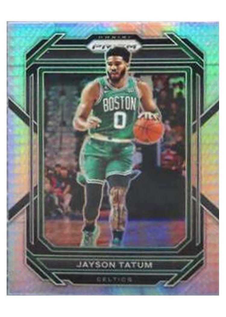 2022-23 Panini Prizm Base Set Jayson Tatum #17 card