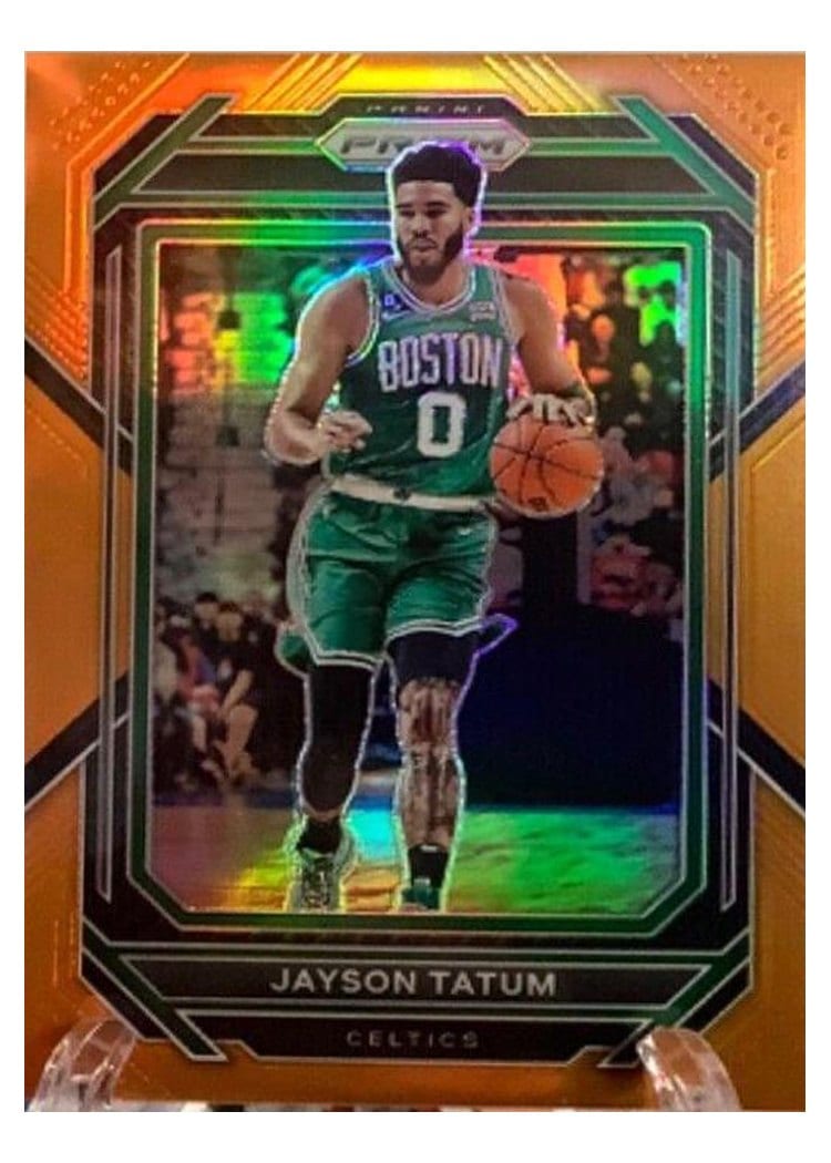2022-23 Panini Prizm Base Set Jayson Tatum #17 card