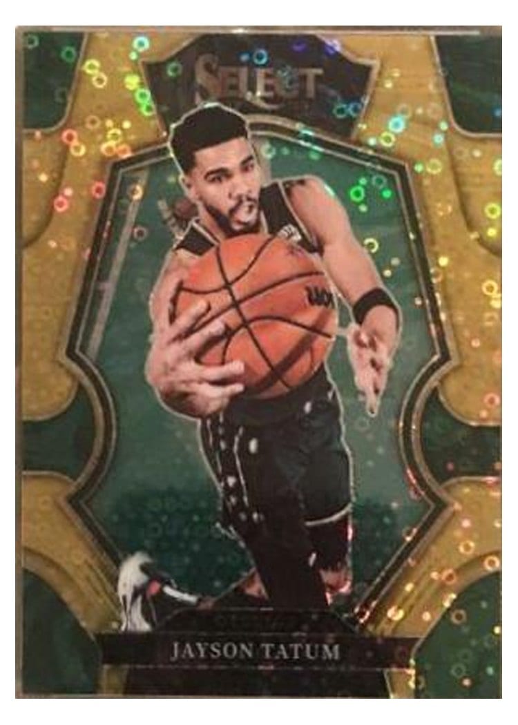 2022-23 Panini Select Base Set Jayson Tatum #155 card