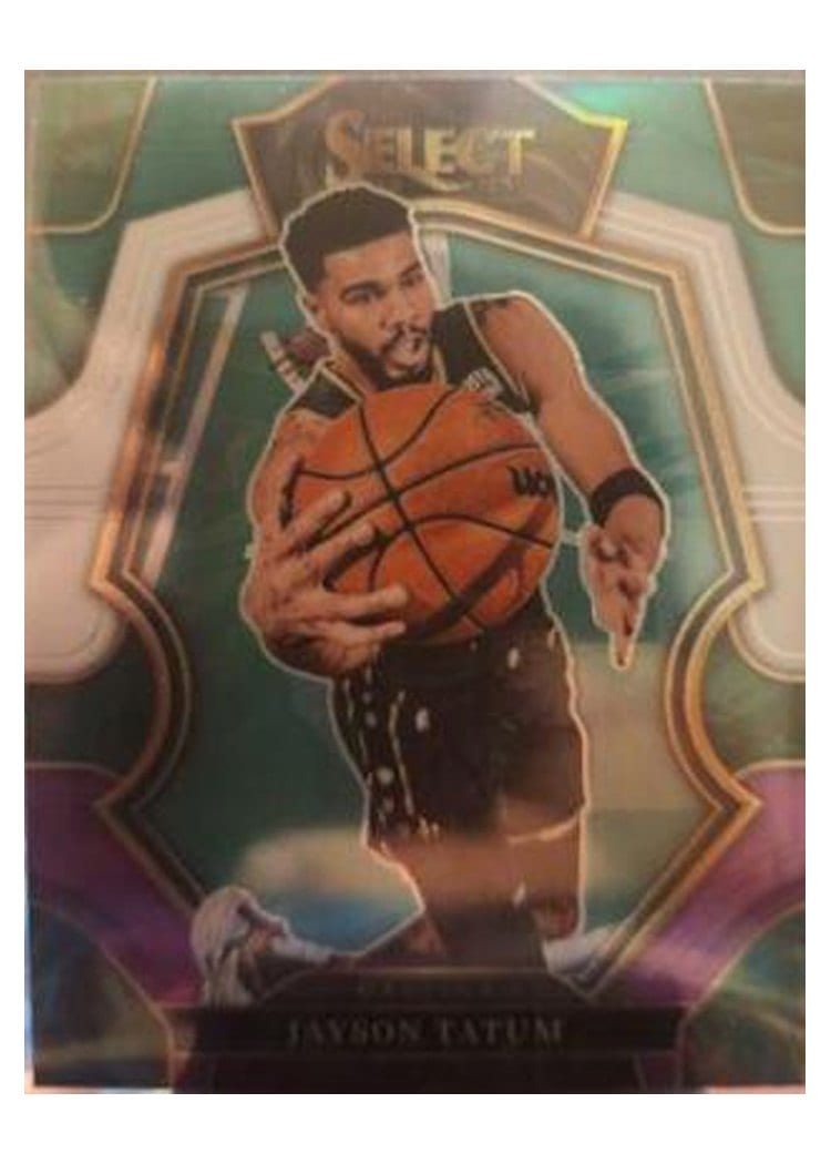 2022-23 Panini Select Base Set Jayson Tatum #155 card