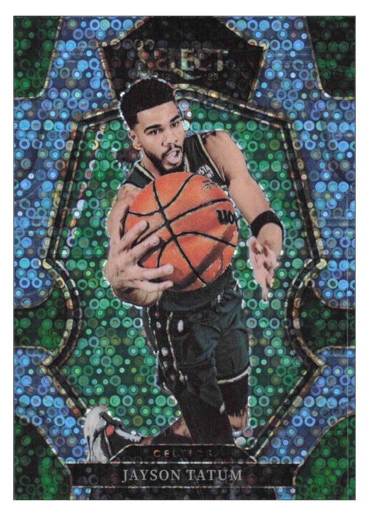 2022-23 Panini Select Base Set Jayson Tatum #155 card