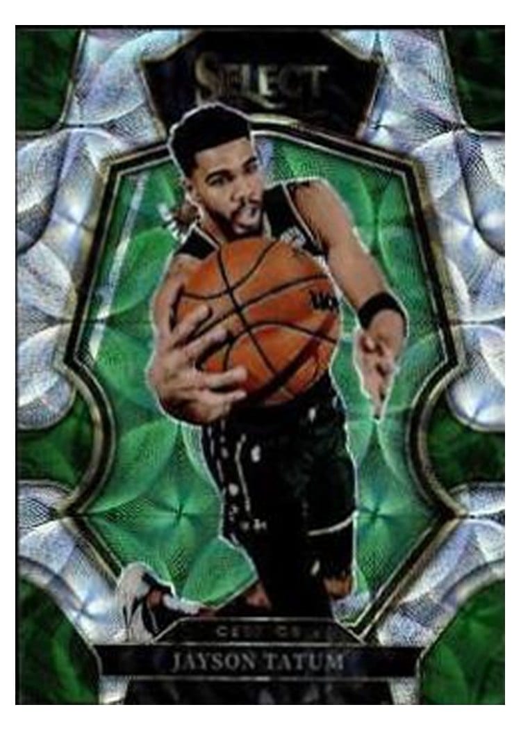 2022-23 Panini Select Base Set Jayson Tatum #155 card