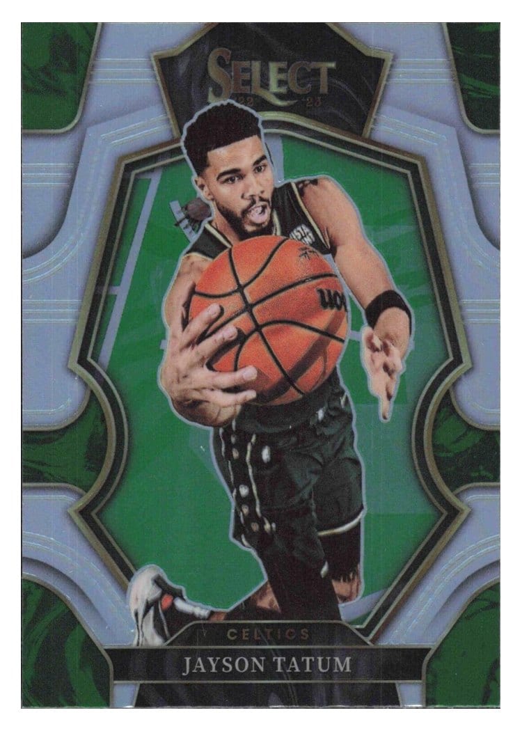 2022-23 Panini Select Base Set Jayson Tatum #155 card