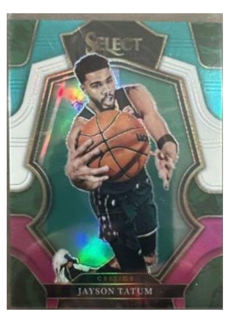 2022-23 Panini Select Base Set Jayson Tatum #155 card