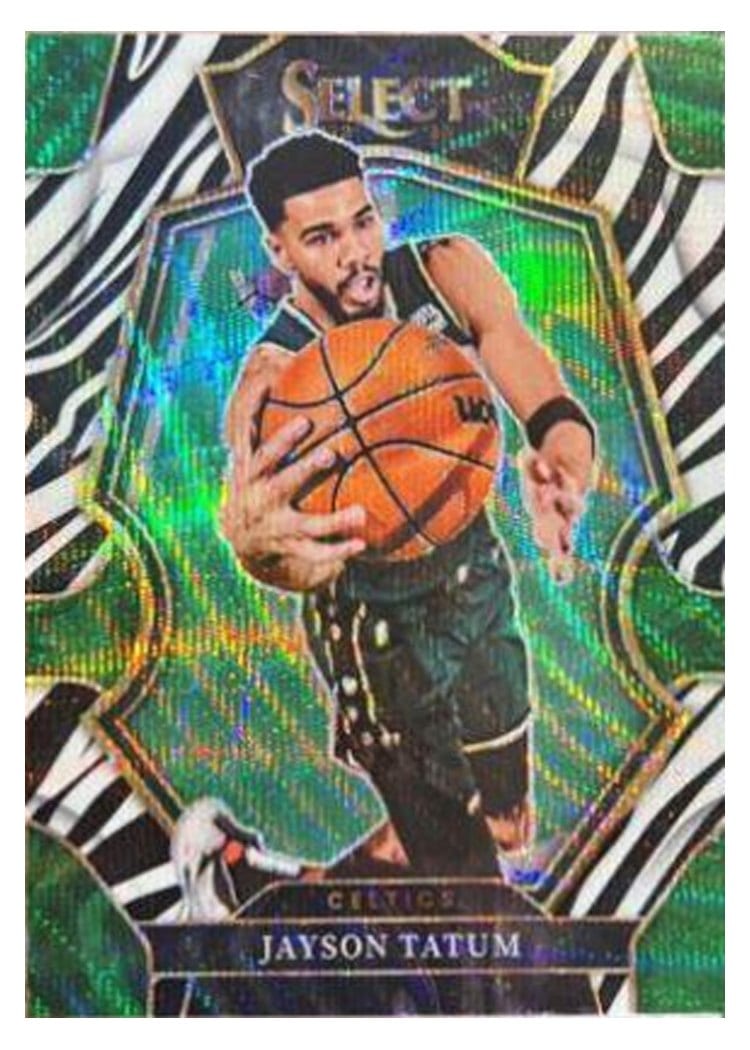 2022-23 Panini Select Base Set Jayson Tatum #155 card