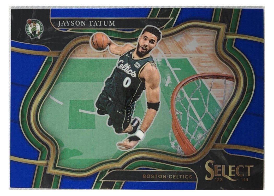 2022-23 Panini Select Base Set Jayson Tatum #255 card