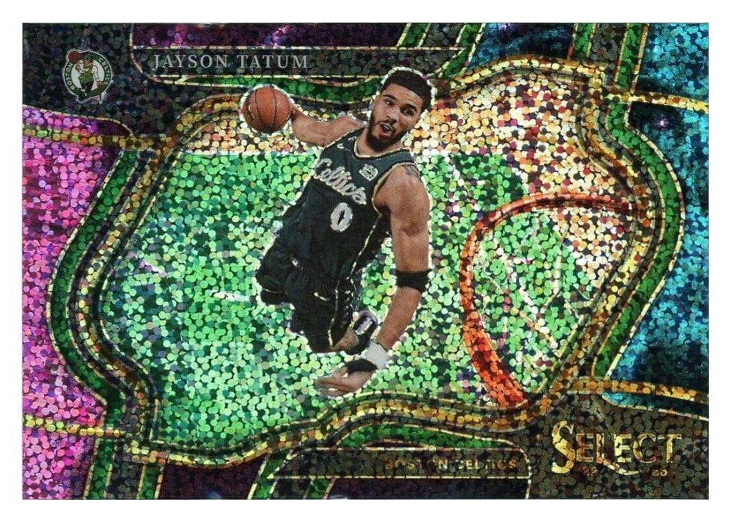 2022-23 Panini Select Base Set Jayson Tatum #255 card