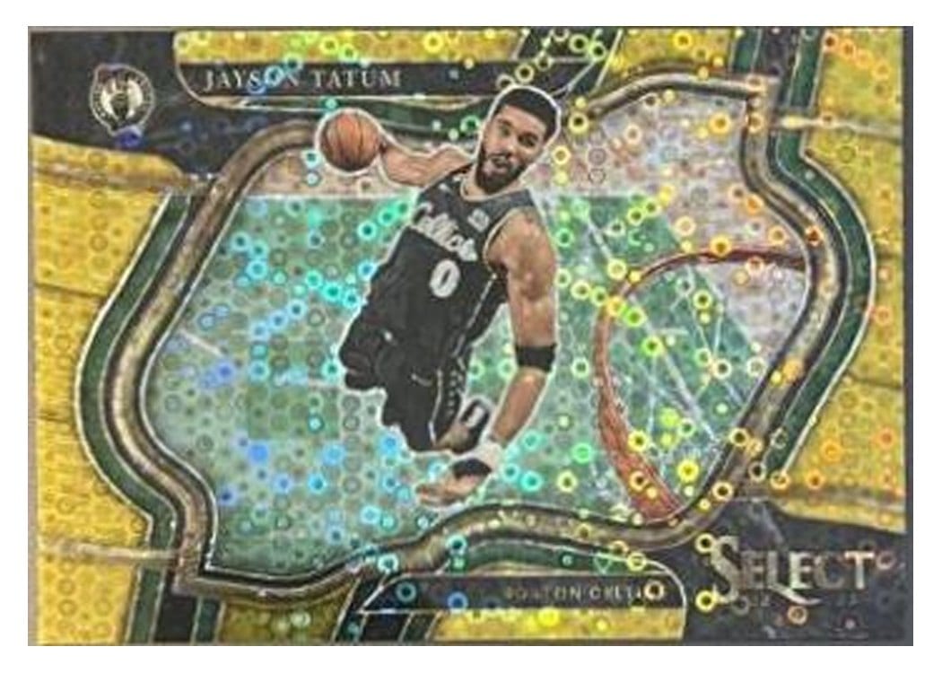 2022-23 Panini Select Base Set Jayson Tatum #255 card