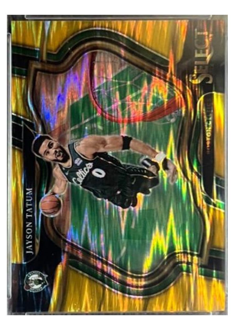 2022-23 Panini Select Base Set Jayson Tatum #255 card