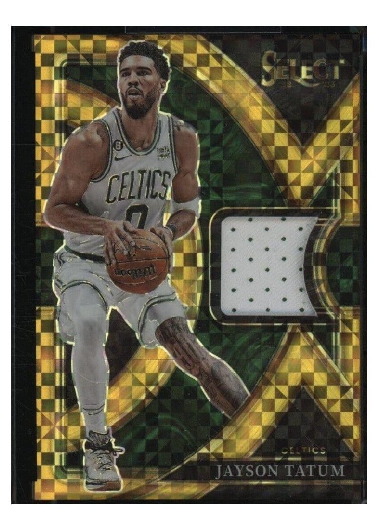 2022-23 Panini Select Base Set Jayson Tatum #255 card