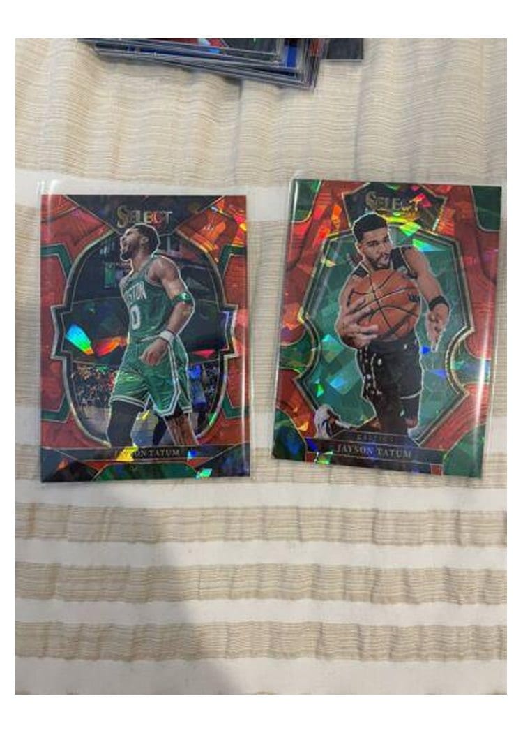 2022-23 Panini Select Base Set Jayson Tatum #255 card