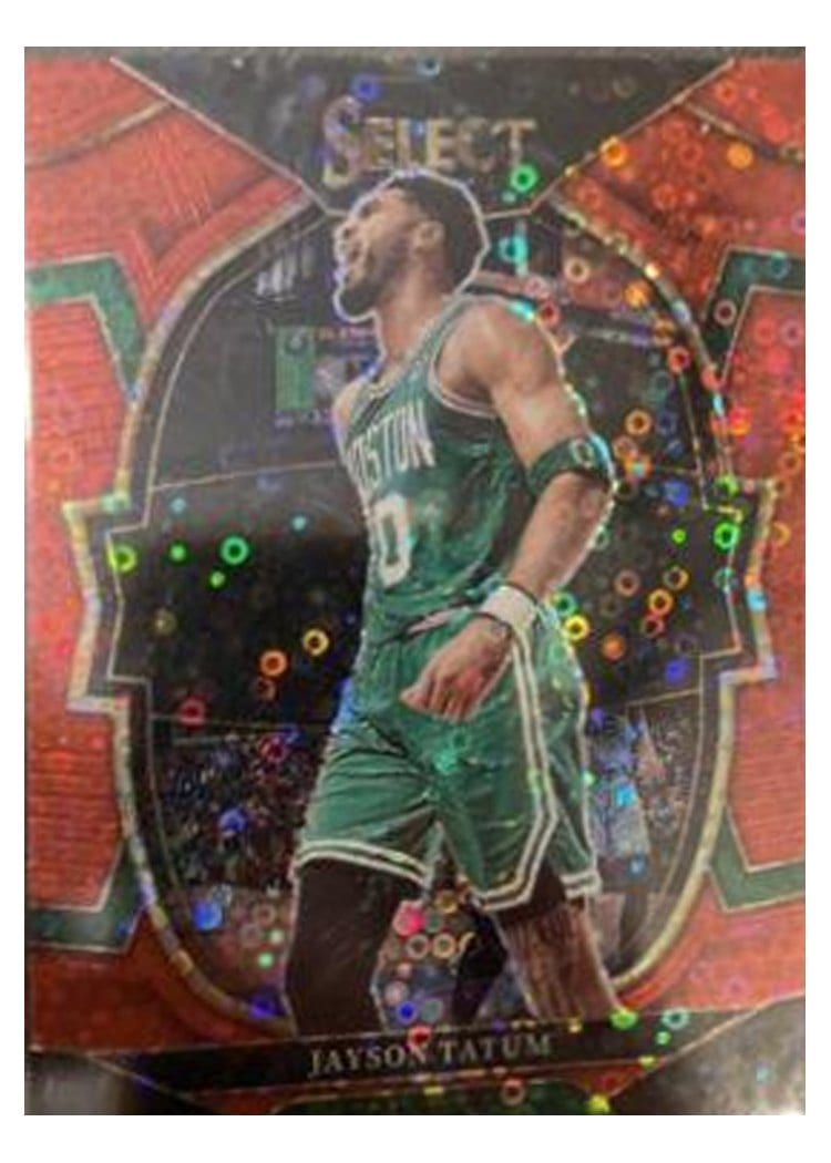 2022-23 Panini Select Base Set Jayson Tatum #255 card