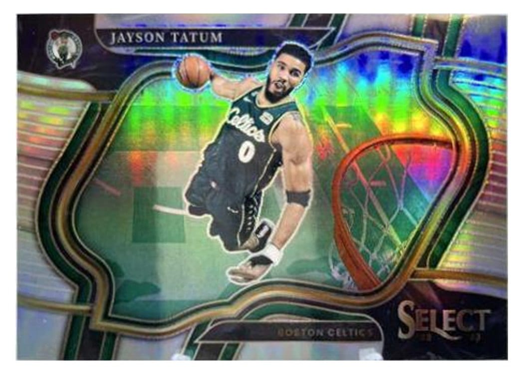 2022-23 Panini Select Base Set Jayson Tatum #255 card