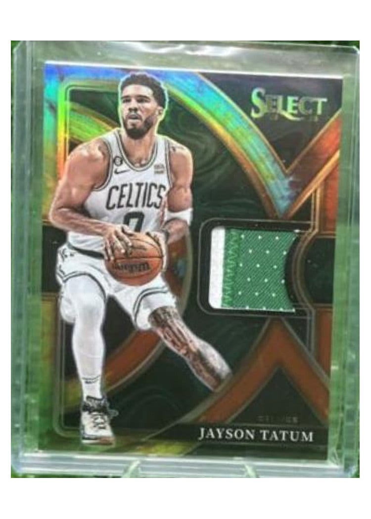 2022-23 Panini Select Base Set Jayson Tatum #255 card